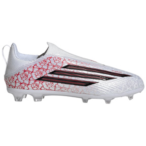 adidas Youth  Lamine Yamal F50 League FG Shoes (White/Red)