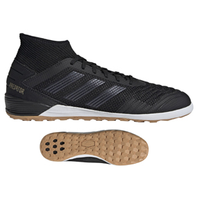 adidas Predator 19.3 Indoor Soccer Shoes (Black/Gold Metallic)