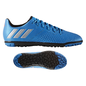 adidas Youth Lionel Messi 16.3 Turf Soccer Shoes (Shock Blue ...