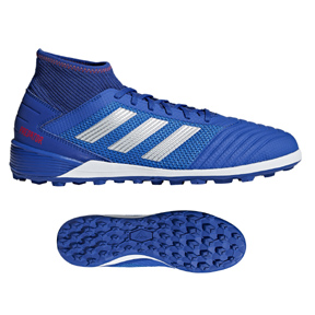 adidas Predator Tango 19.3 Turf Soccer Shoes (Bold Blue/Silver ...