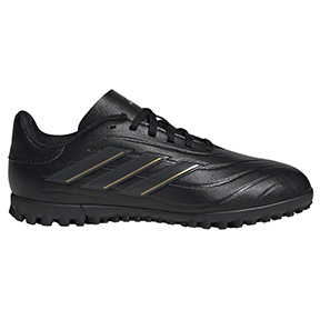 adidas Youth  Copa Pure II Club Turf Soccer Shoes  (Black/Gold)