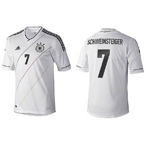 adidas Youth Germany Schweinsteiger #7 Jersey (Home 12/13)