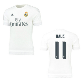 adidas Real Madrid Bale #11 Soccer Jersey (Home 15/16)