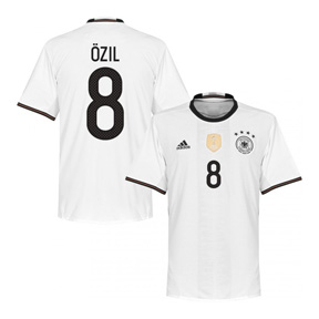 adidas Youth Germany Ozil #8 Soccer Jersey (Home 16/17)