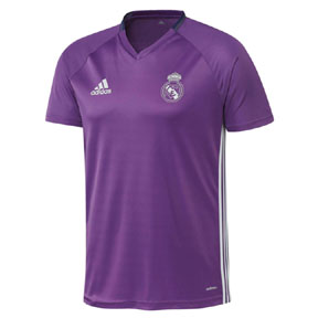 adidas Real Madrid Training Soccer Jersey (Purple 16/17)