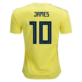 adidas Youth Colombia James #10 Jersey (Home 18/19)