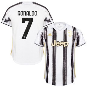 adidas Juventus Cristiano Ronaldo #7 Soccer Jersey (Home 20/21)