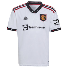 adidas Youth  Manchester United Soccer Jersey (Away 22/23)