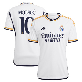 adidas   Real Madrid  Modric #10 Soccer Jersey (Home 23/24)