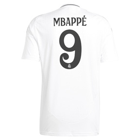 adidas  Real Madrid Mbappe #9 Jersey (Home 24/25)