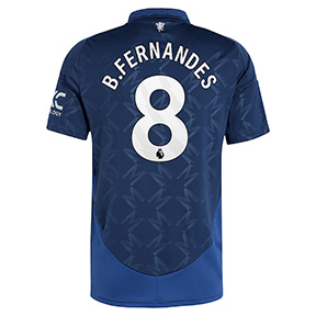 adidas  Manchester United  Fernandes #8 Jersey (Away 24/25)