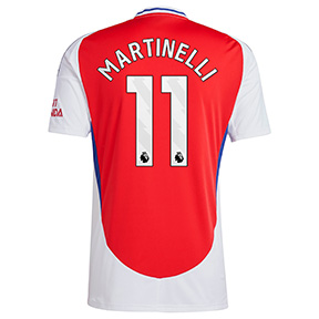 adidas Youth  Arsenal Martinelli #11 Soccer Jersey (Home 24/25)