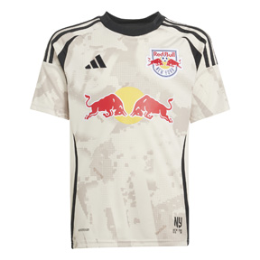 adidas Youth  NY Red Bull Soccer Jersey (Away 25/26)