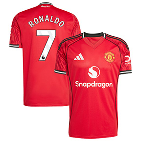 adidas  Manchester United Ronaldo #7  Soccer Jersey (Home 25/26)
