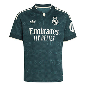 adidas Youth  Real Madrid Soccer Jersey (Away 26/27)