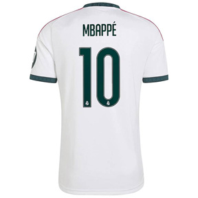 adidas Youth  Real Madrid Mbappe #10 Soccer Jersey (Home 26/27)