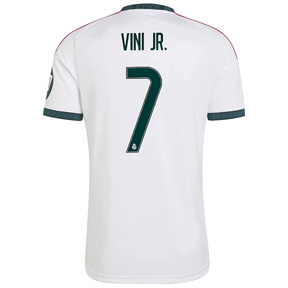adidas Youth  Real Madrid Vini Jr. #7 Soccer Jersey (Home 26/27)