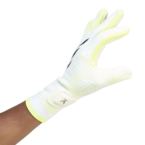 adidas  X Pro Soccer Goalie Glove (White/Black/Lucid Lemon)