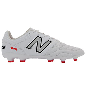 New Balance  442 v2 2024 Pro Wide Width FG Shoes (White)