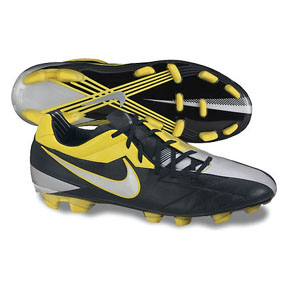 Nike Total 90 Laser IV KL FG Soccer Shoes (Black/Yellow)
