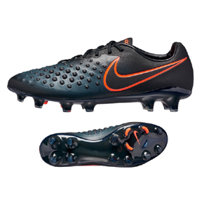 Nike Magista Opus  II FG Soccer Shoes (Black/Total Orange)