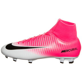 nike football shoes pink and white