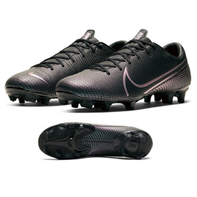 Nike Mercurial Vapor 13 Academy MG Soccer Shoes (Black/Black)