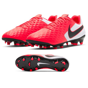 Nike Tiempo Legend 8 Academy FG Soccer Shoes (Crimson/Black)