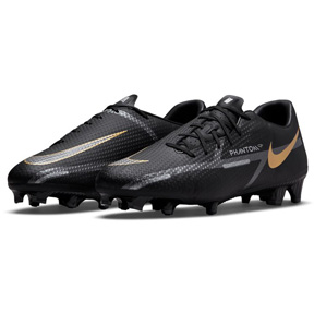 Nike  Phantom  GT2  Academy FG Soccer Shoes (Black/Gold)