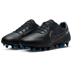 Nike  Tiempo  Legend  9 Pro FG Soccer Shoes (Black/White/Smoke Grey)
