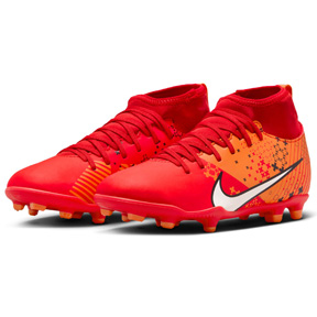 Nike Youth   Mercurial Superfly 9 Club MDS FG Shoes (Light Crimson)