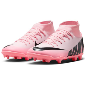 Nike Youth   Mercurial Superfly 9 Club FG Shoes (Pink Foam/Black)