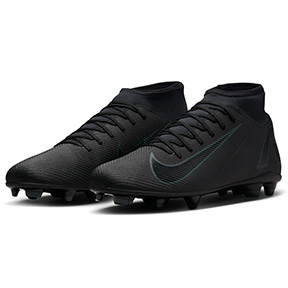 Nike  Mercurial  Superfly 10 Club FG Soccer Shoes (Black/Deep Jungle)