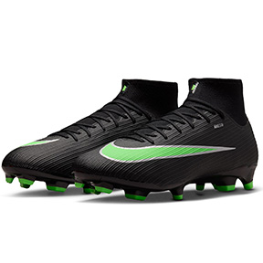 Nike    Mercurial Superfly  11 Academy FG (Black/Illusion Green)