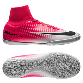 Nike Mercurial Victory  VI DF Indoor Soccer Shoes (Racer Pink/White)