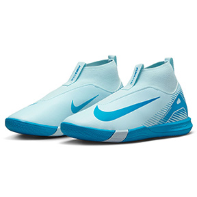 Nike Youth Zoom Mercurial Superfly 10 Academy Indoor Shoes (Glacier Blue)