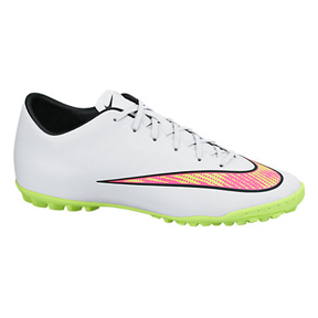 Nike Mercurial Victory V Turf Soccer Shoes (White Pack)