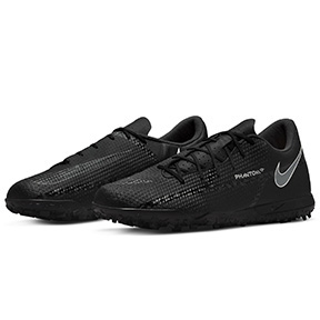 Nike  Phantom GT2 Club Turf Soccer Shoes (Black/Summit White) 