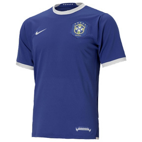 Nike Brazil Soccer Jersey (Away 06/07)