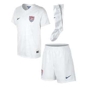 Nike Young Boy USA Soccer Jersey Mini Kit (Home 2014/16)
