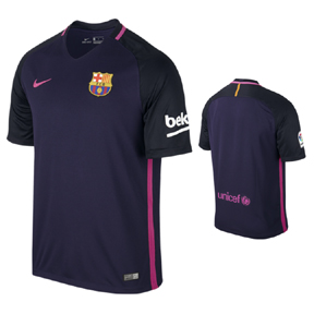 Nike Barcelona Soccer Jersey (Away 16/17)