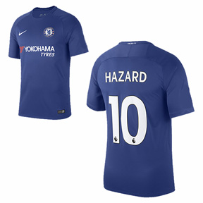 Nike Youth Chelsea Hazard #10 Soccer Jersey (Home 17/18)