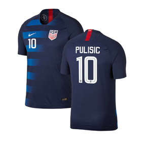 Nike Youth USA Christian Pulisic #10 Soccer Jersey (Away 18/19 ...