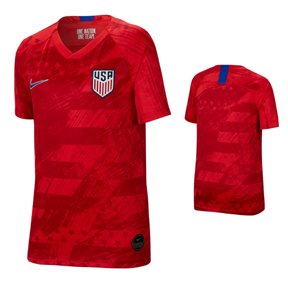 Nike Youth USA Soccer Jersey (Away 19/20) @ SoccerEvolution