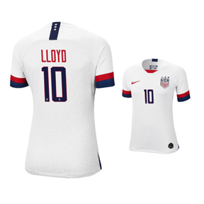 Nike USWNT Carli Lloyd #10 Womens Soccer Jersey (Home 19/20)