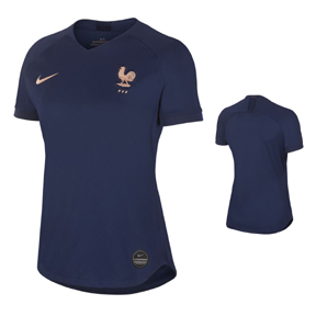 Nike Womens  France  Soccer Jersey (Home 19/20)