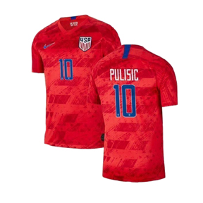 Nike USA Christian Pulisic #10 Men's Soccer Jersey (Away 19/20