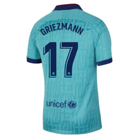 Nike Barcelona Griezmann #17 Soccer Jersey (Alternate 19/20)
