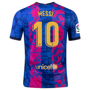   Nike  Barcelona  Lionel Messi #10 Soccer Jersey (Alternate 21/22)