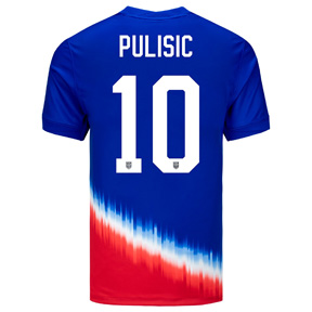 Nike   USA  Pulisic #10 Soccer Jersey (Away 24/25)